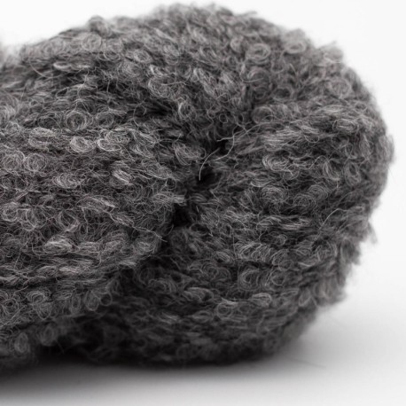 Kremke Alpaka Bouclé - Silbergrau 0026
