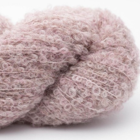 Kremke Alpaka Bouclé - Mauve Melange 0970