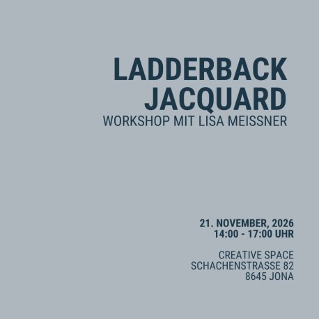 Ladderback Jacquard - Workshop mit Lisa Meissner