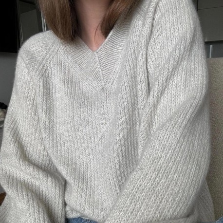 Moreca Knit Chantal Sweater V-Neck Strickset