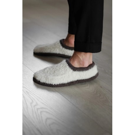 Woolix Teddy Slippers Wollpaket