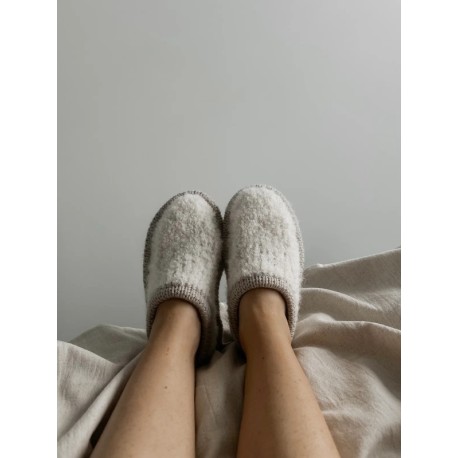 Woolix Teddy Slippers Wollpaket