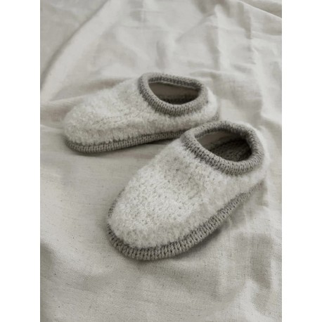 Woolix Teddy Slippers Wollpaket