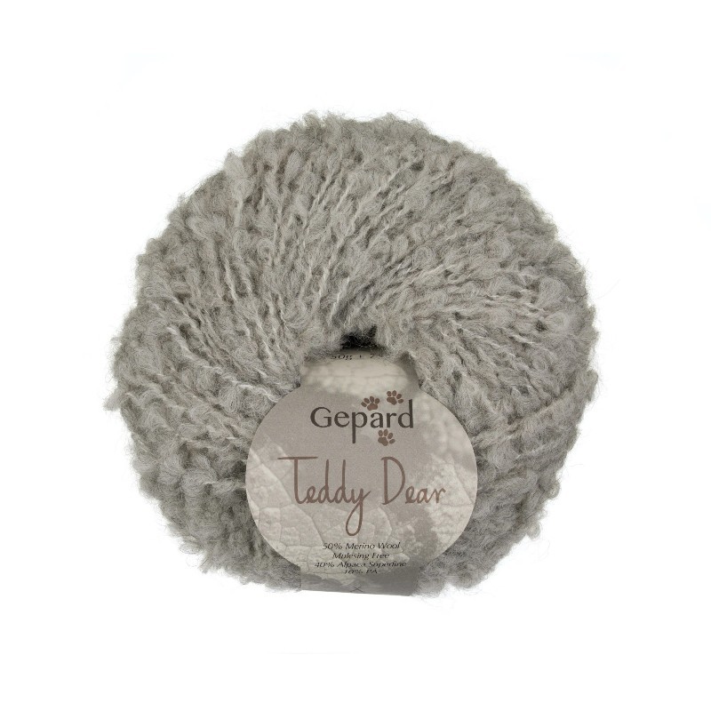 Gepard Teddy Dear Light Grey 502