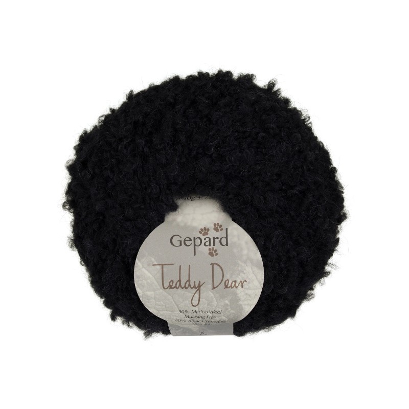 Gepard Teddy Dear Black 599