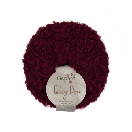 Gepard Teddy Dear Dark Cherry 470