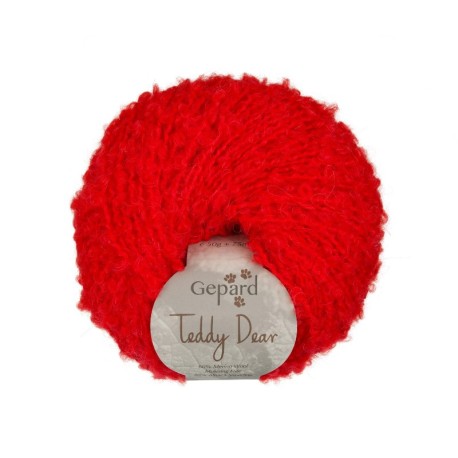 Gepard Teddy Dear Bright Red 330