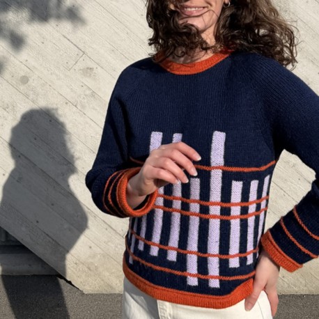 my.maane - Linework Sweater Wollpaket