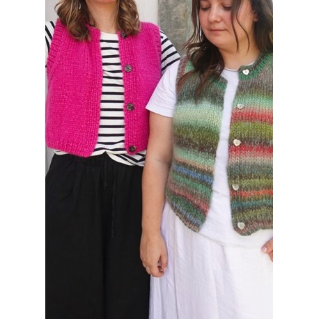 wemadewardrobe Foolproof Vest Strickset