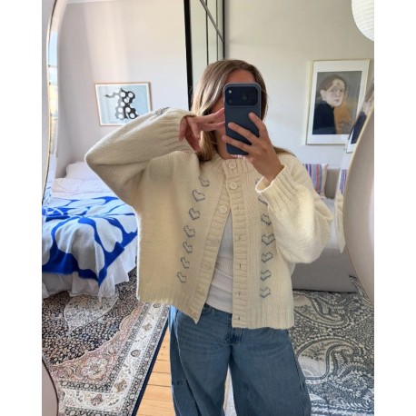 Knitters and Friends Herrta Cardigan Wollpaket