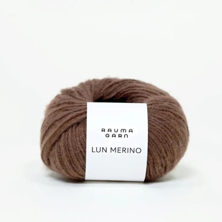 Rauma Lun Merino Kanelbrun 18