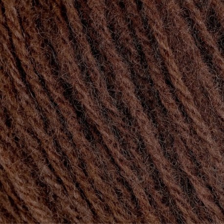 Rauma Lun Merino Kanelbrun 18 Detail