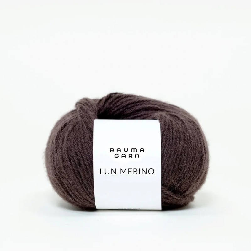Rauma Lun Merino Mork Sjokolade 06