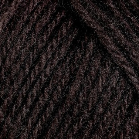Rauma Lun Merino Mork Sjokolade 06 Detail