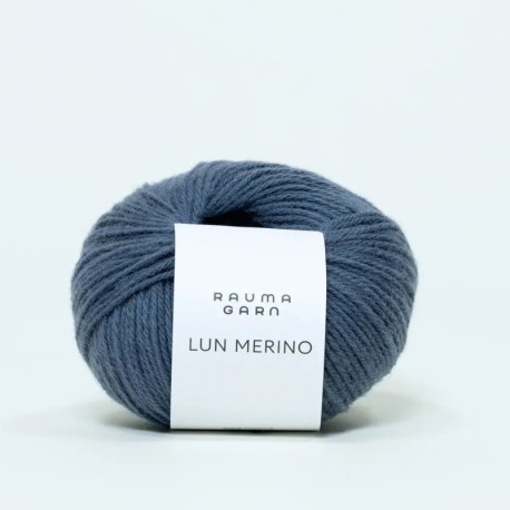 Rauma Lun Merino Mork Bondebla 8797