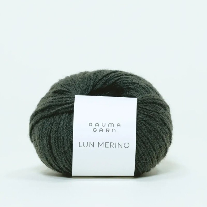 Rauma Lun Merino Dyp Gronn 8793