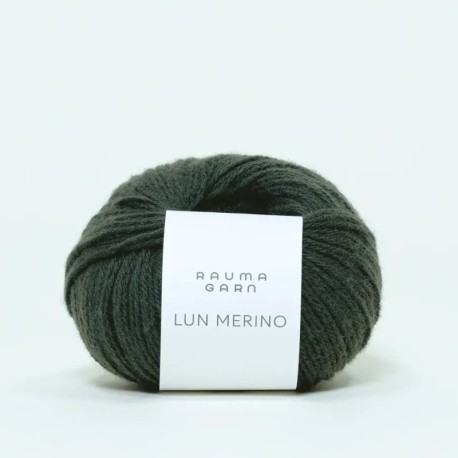 Rauma Lun Merino Dyp Gronn 8793
