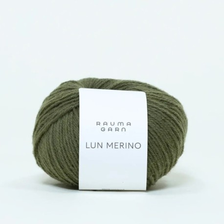 Rauma Lun Merino Skogsgronn 8791