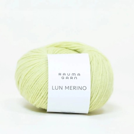 Rauma Lun Merino Pistasjekrem 85