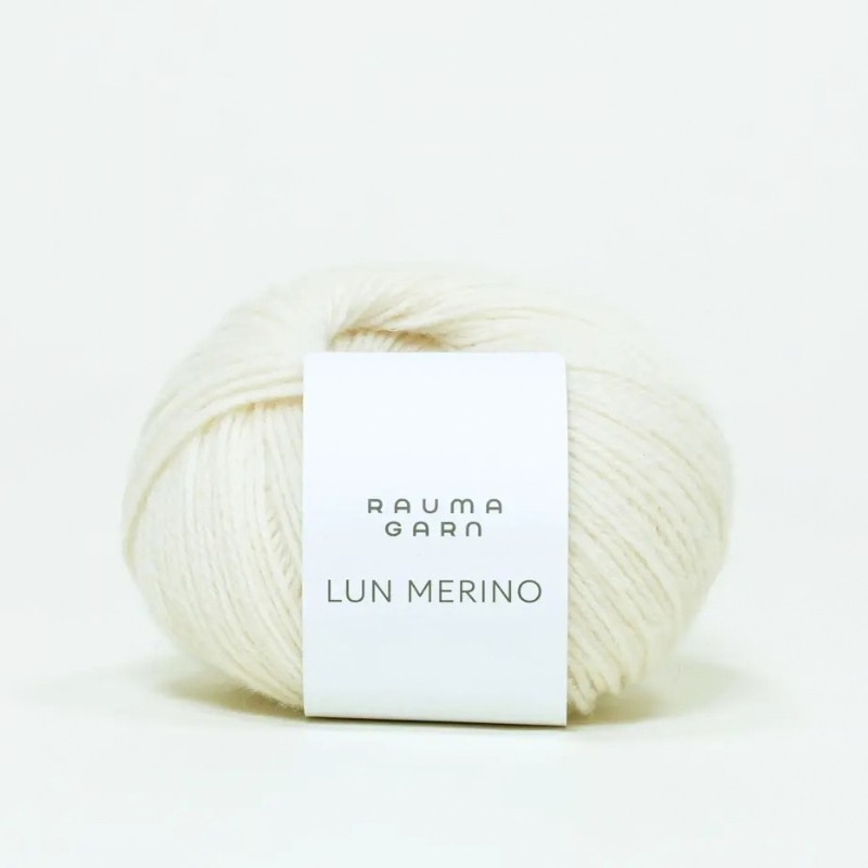 Rauma Lun Merino Kremgul 8781
