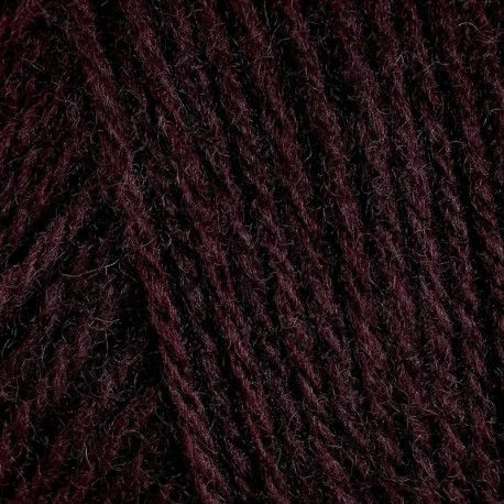 Rauma Lun Merino Mork Burgunder 42 Detail