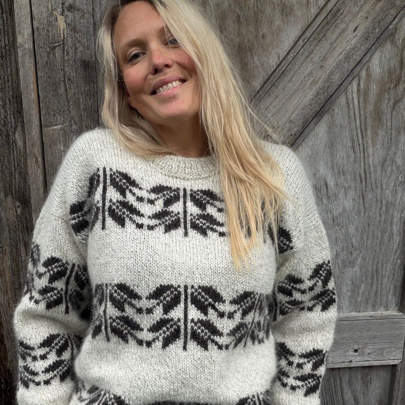 Hanne Rimmen Polstjarna Peysa Wollpaket