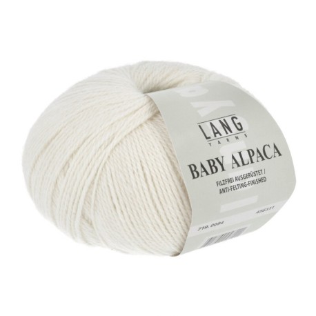 Lang Yarns Baby Alpaca - Offwhite 0094