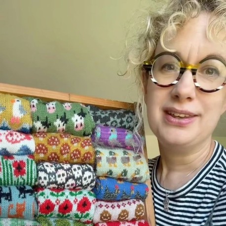 Colorwork Socks - Workshop mit Charlotte Stone 23. Januar 2027