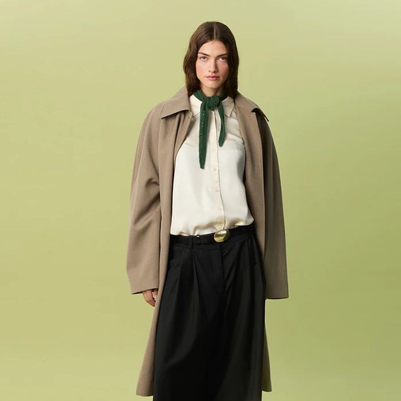 Sandnes 2607-1 - Miu Pointelle Scarf Strickset