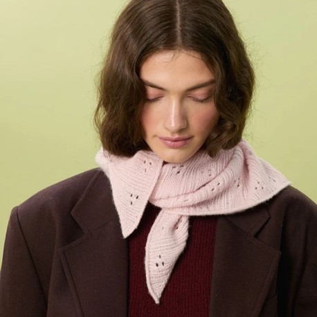 Sandnes 2607-3 Miu Pointelle Shawl Strickset