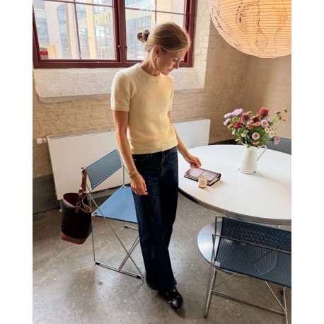 Petite Knit Poppy Tee Wollpaket
