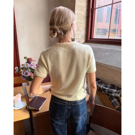 Petite Knit Poppy Tee Wollpaket