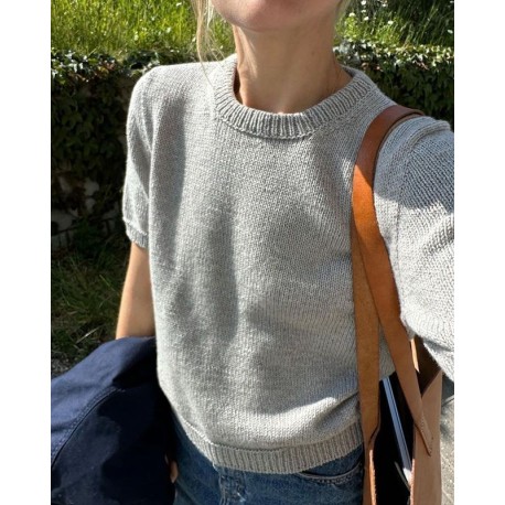 Petite Knit Poppy Tee Wollpaket