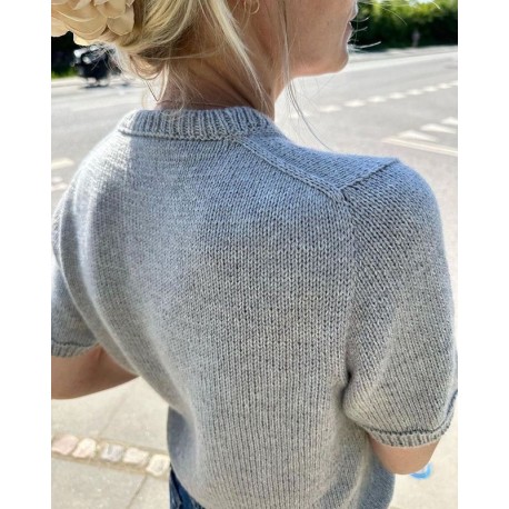 Petite Knit Poppy Tee Wollpaket