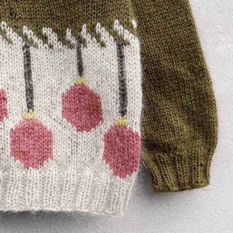 Knitting for Olive Ornament Sweater Kids Strickset