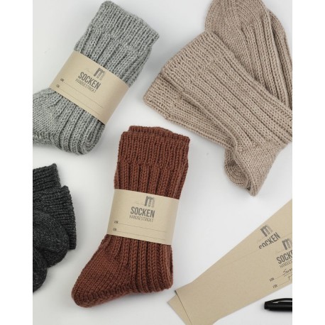 Paula_m Strickanleitung Basic Socken (PDF-Format)