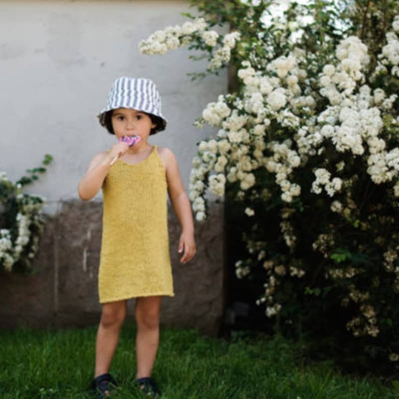 WitreDesign Nordic Summer Dress Kids Strickset