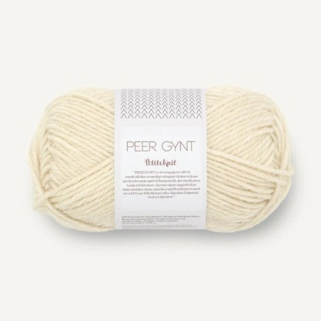 Sandnes Peer Gynt Milk Melange 1016