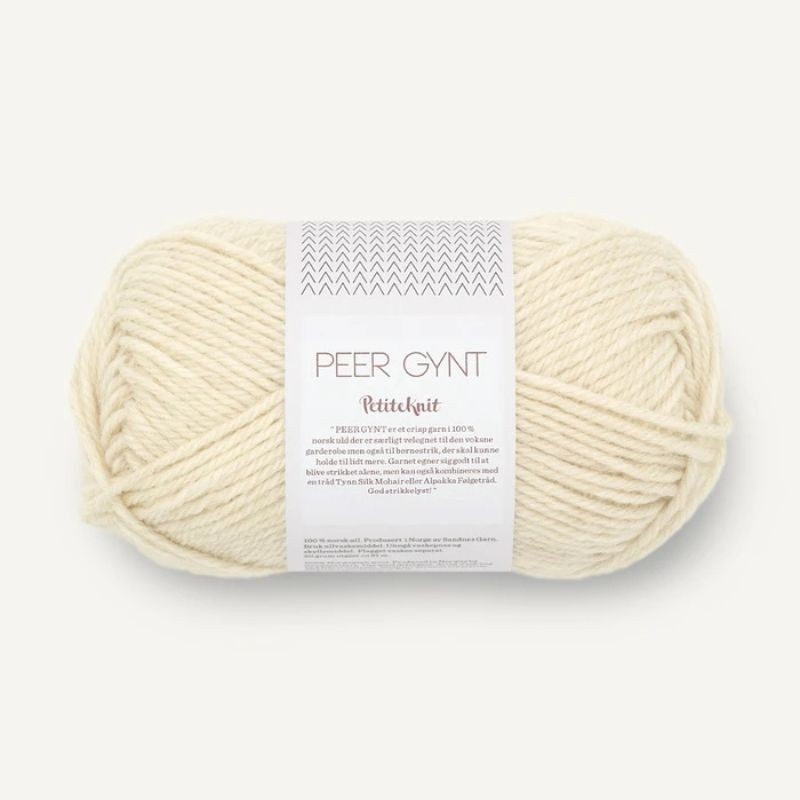 Sandnes Peer Gynt Milk Melange 1016