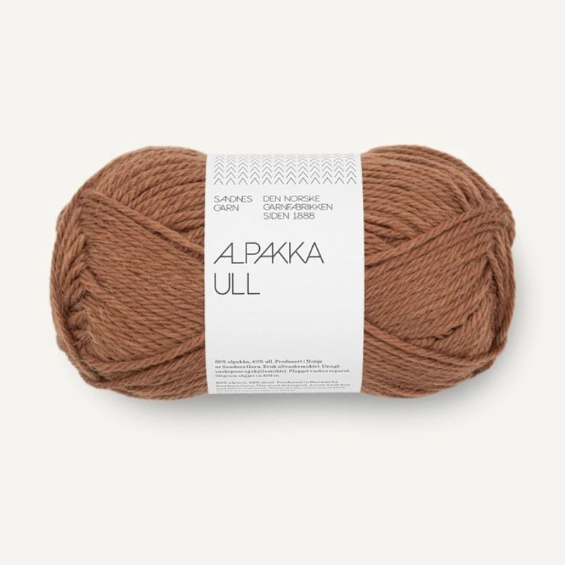 Sandnes Alpakka Ull - Pecan Brown 3052 [Preorder]