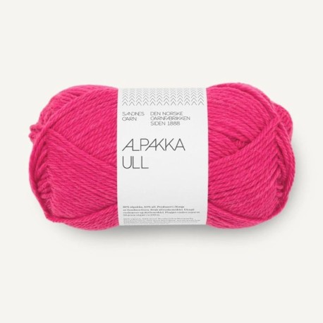 Sandnes Alpakka Ull Hot Pink 4518