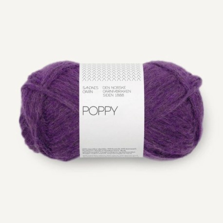 Sandnes Poppy Dark Plum 5040