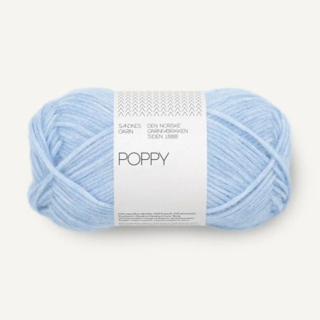 Sandnes Poppy Brunnera Blue 5812