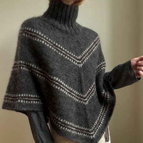 My Favourite Things Knitwear Norma Poncho