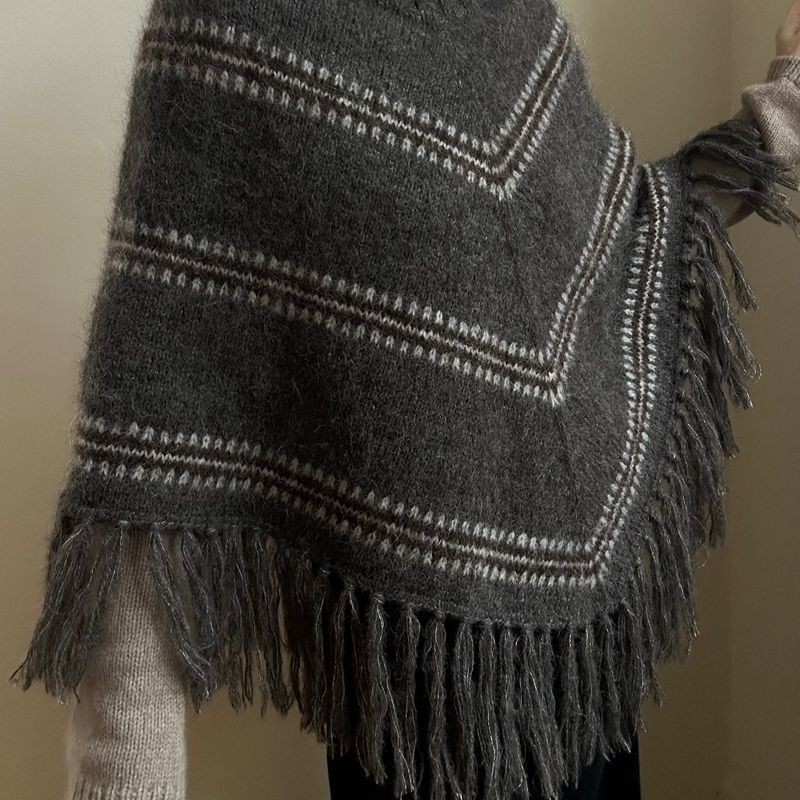 My Favourite Things Knitwear Norma Poncho
