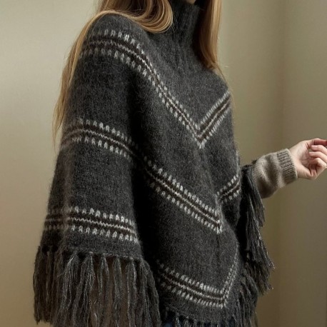 My Favourite Things Knitwear Norma Poncho