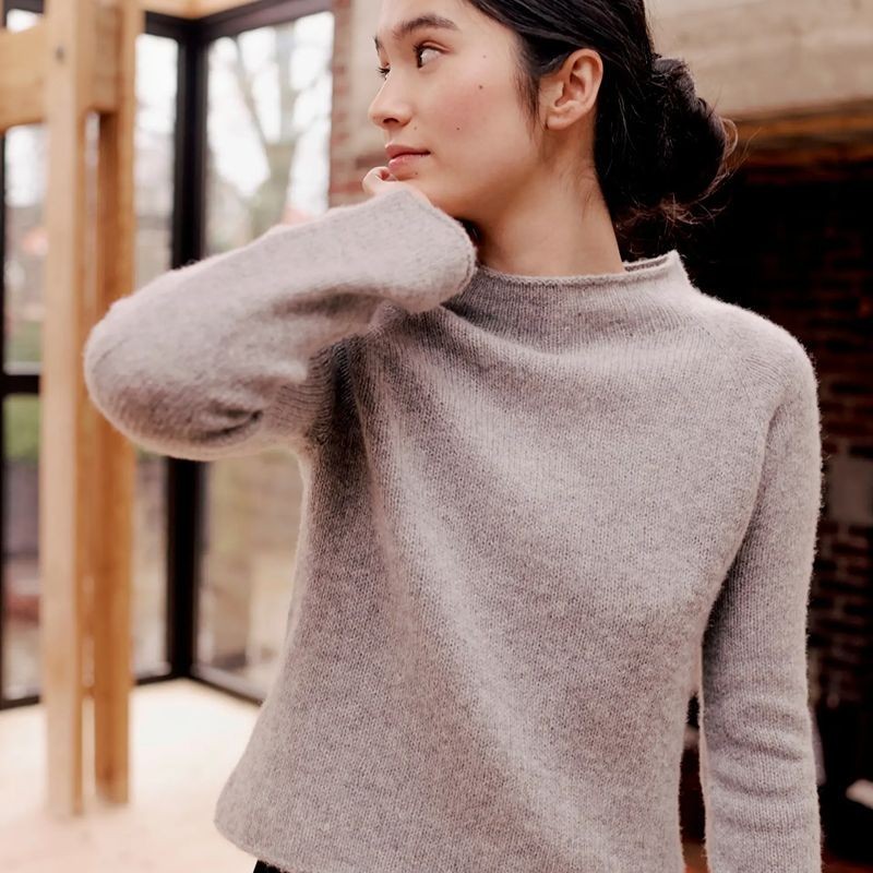 Rauma Garn Lun Lenibluse Strickset