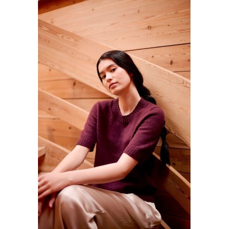 Rauma Garn Lun Lauratee Englisch Strickset