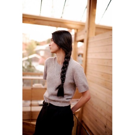 Rauma Garn Lun Lauratee Englisch Strickset