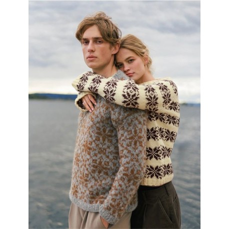 Sandnes 2609 1 Alvar Damen Pullover Strickset